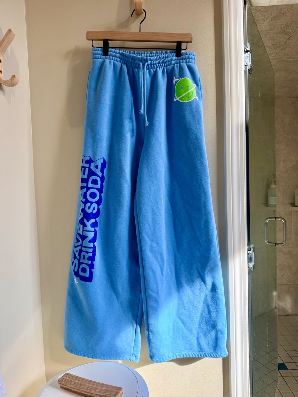 poppi Blue medium womens Sweatpants